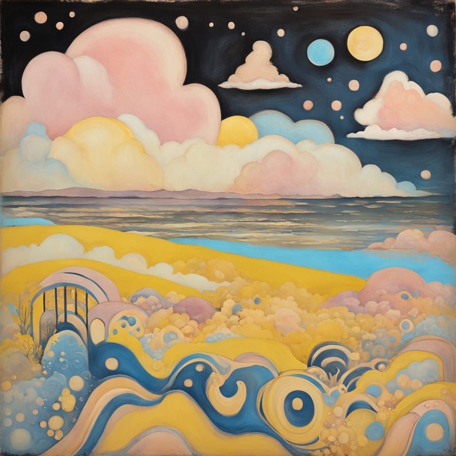 Breathtaking Neo-Imagist Sky Attic