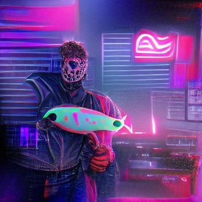 Jason with a machate
