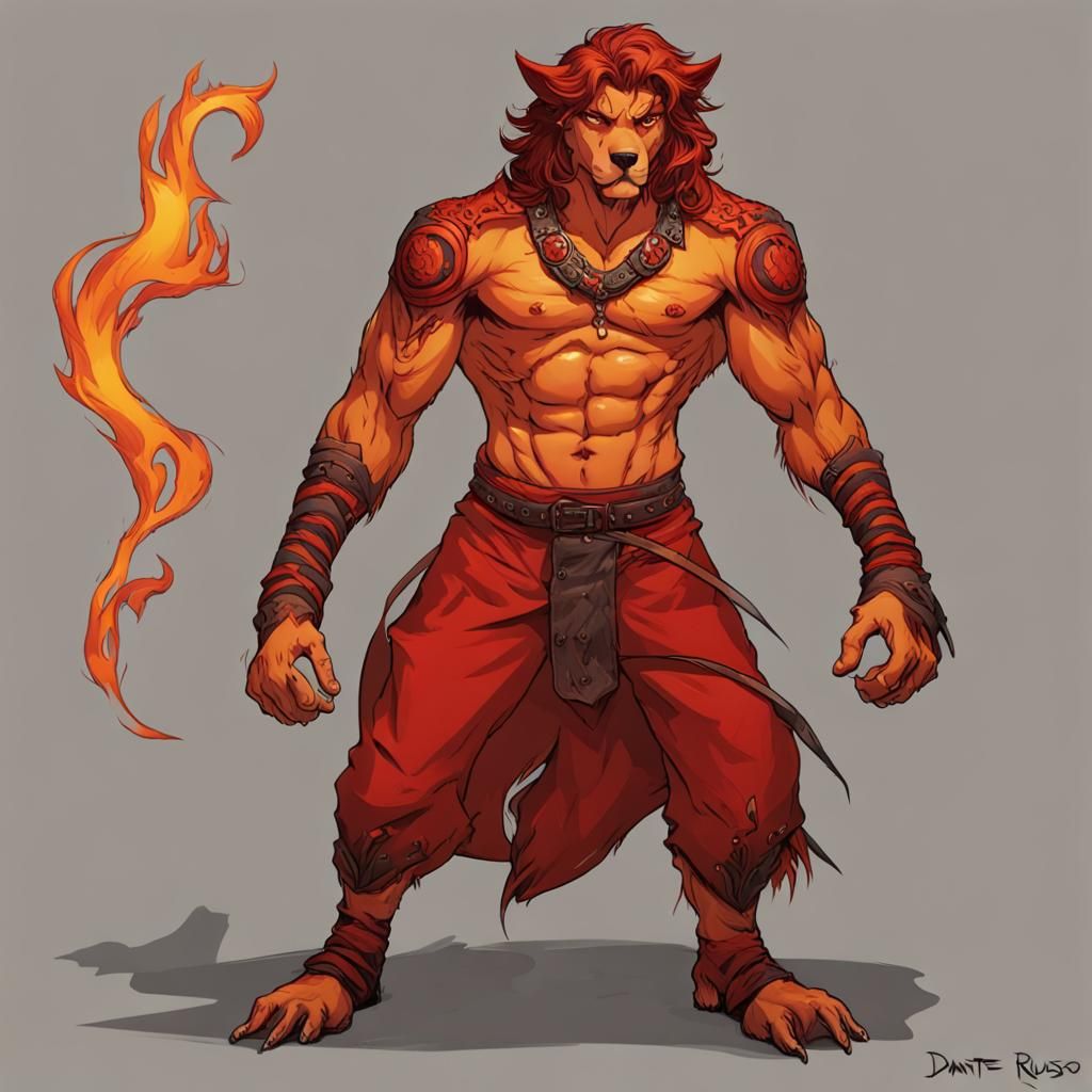 Southern European Hellhound Shifter Revealed in Fiery Glory