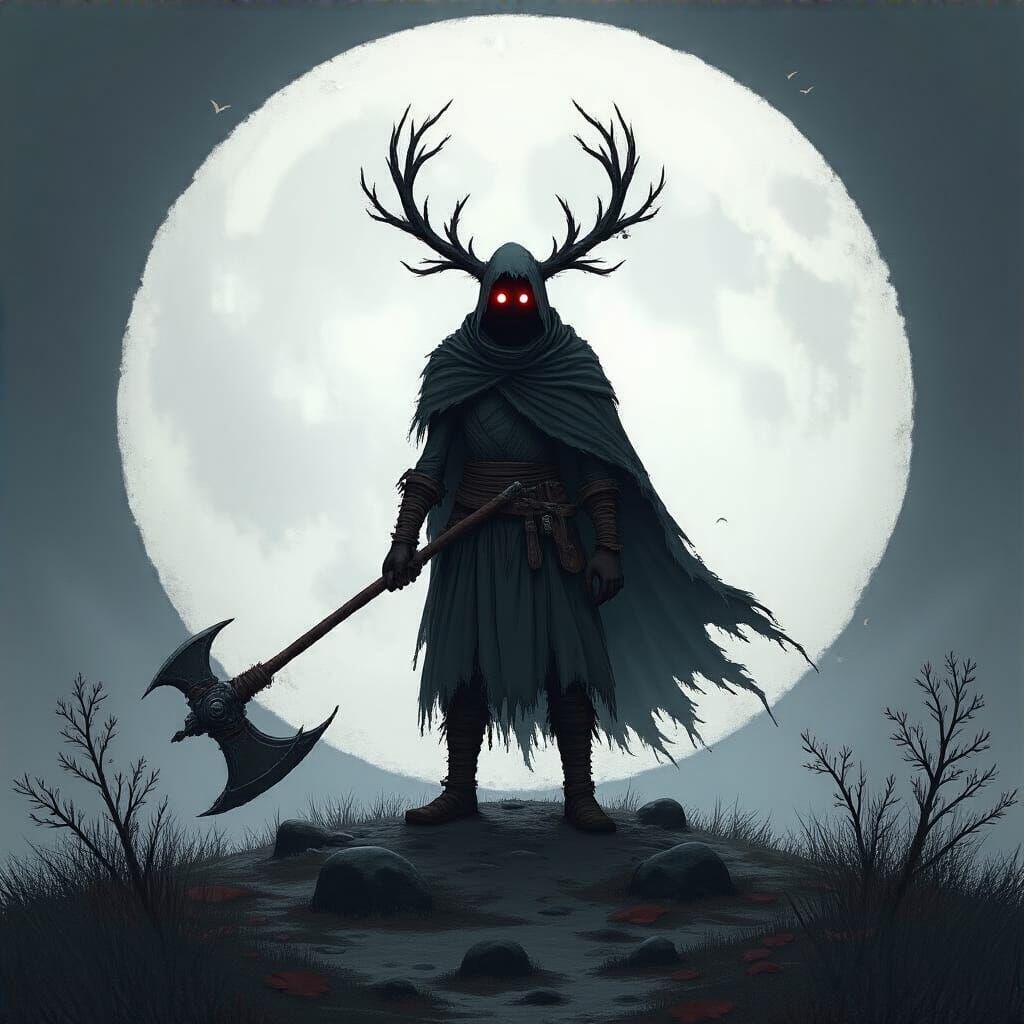 Grimdark Art by Emily Kewageshig