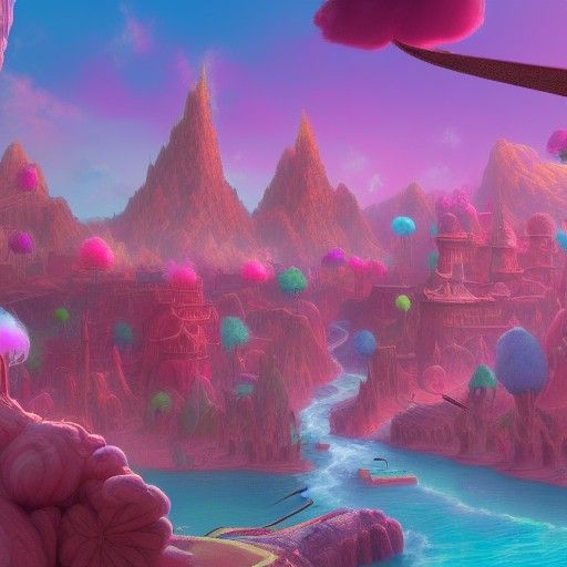 Dreamy Cotton Candy Realms