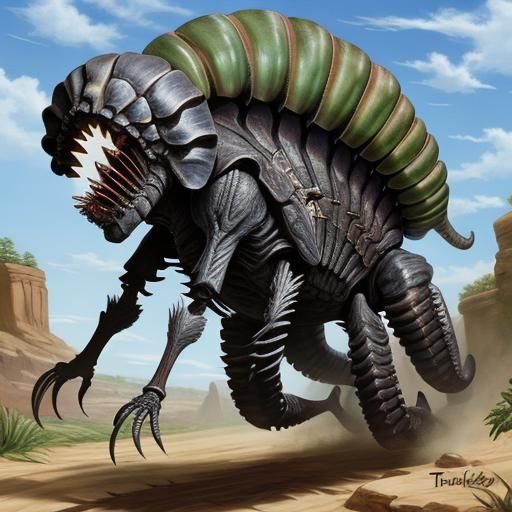 Caveboy Riding a Prehistoric Sea Creature