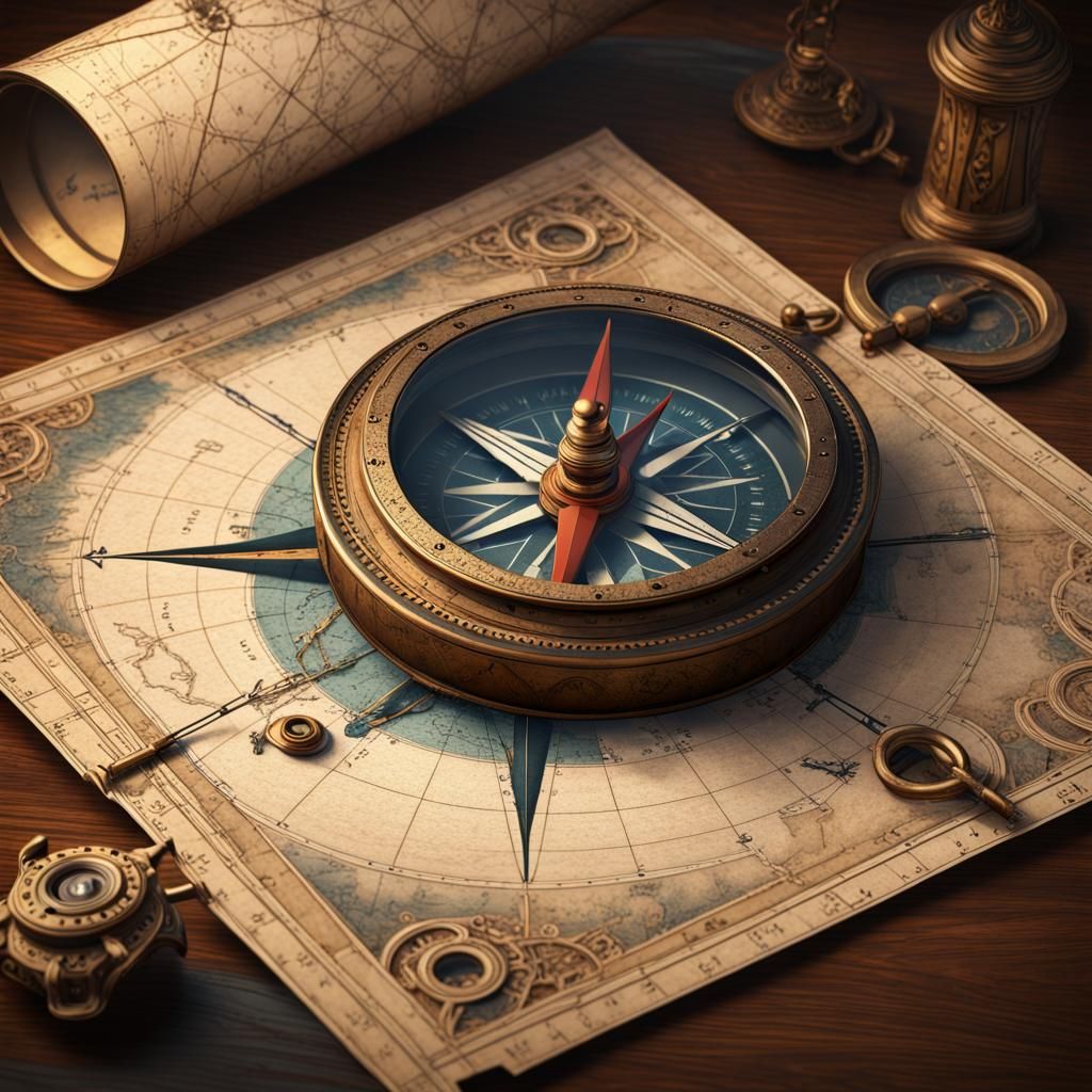 Ancient Explorer's Quest in Vivid Fantasy Realm