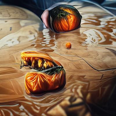 Whimsical Cartoon Pumpkin Dominates the World Scene