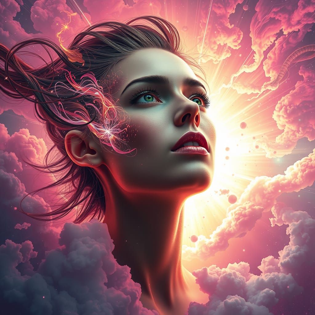 Vibrant Birth of a Goddess in Cosmic Explosion