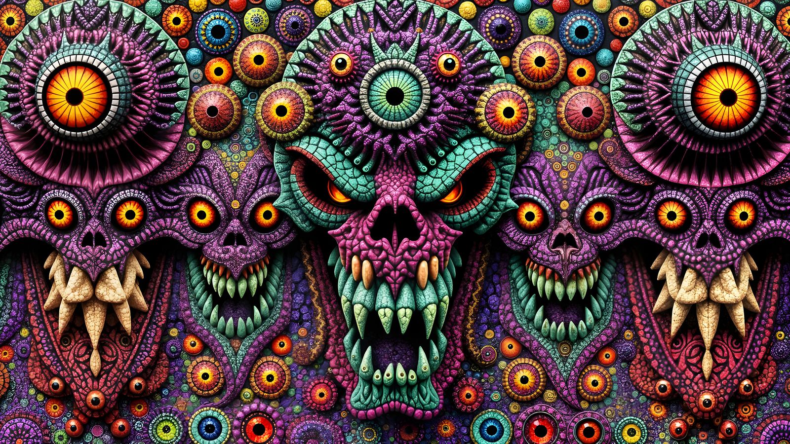 Mosaics Monster (For Daily Challenge)