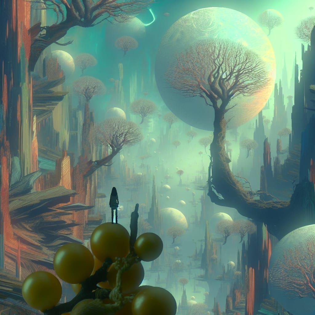 Surreal Dreamscapes Beyond Ghostly Realms