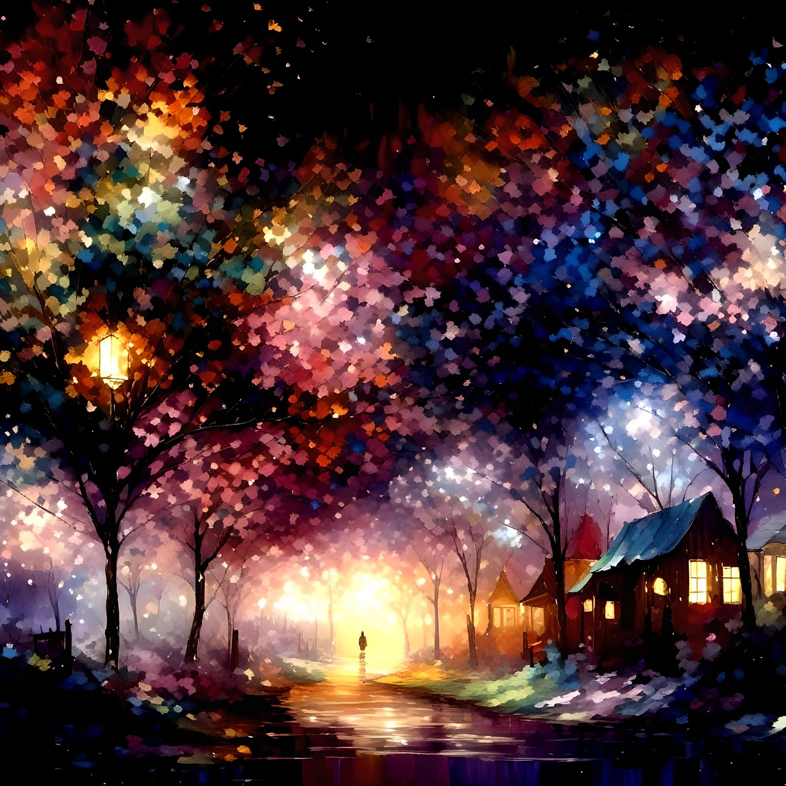 Glitter glitter, shimmering glitter everywhere, Twinkling st...