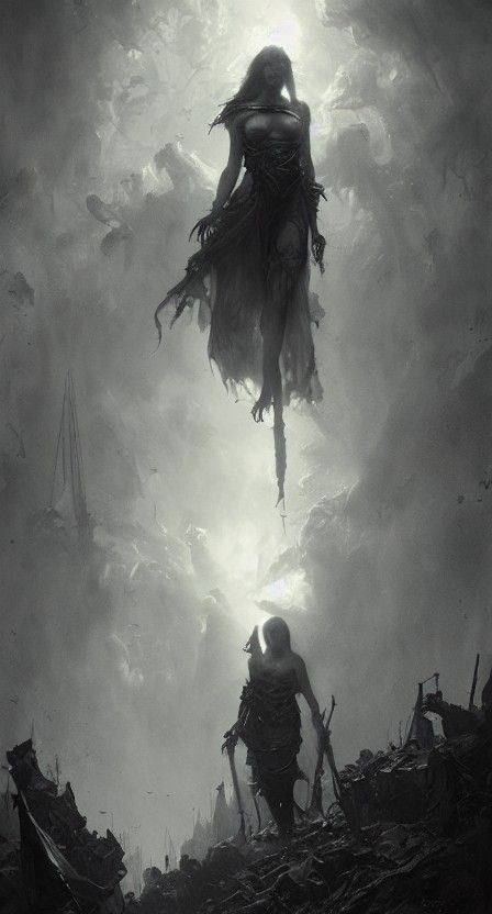 Surreal Renaissance Horror Scene in Photorealistic Style