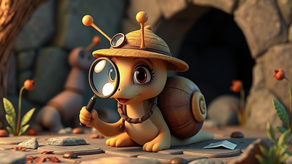 Snail Detective: A 3D Cartoon Adventure