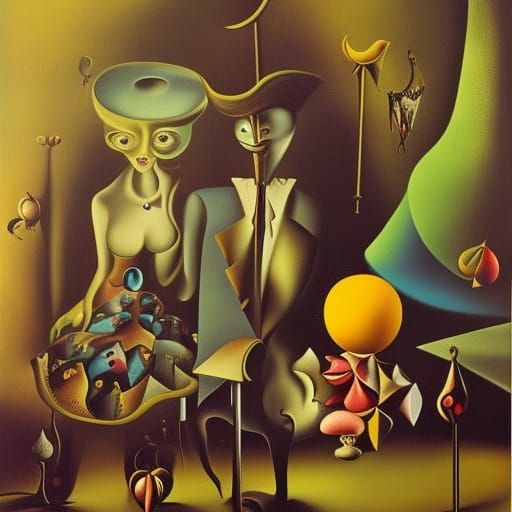 Surreal Wonderland Creatures Emerge from Melted Landscape