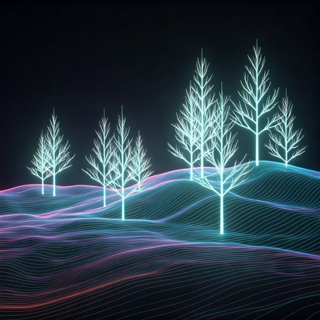 Ethereal Neon Dreamscape