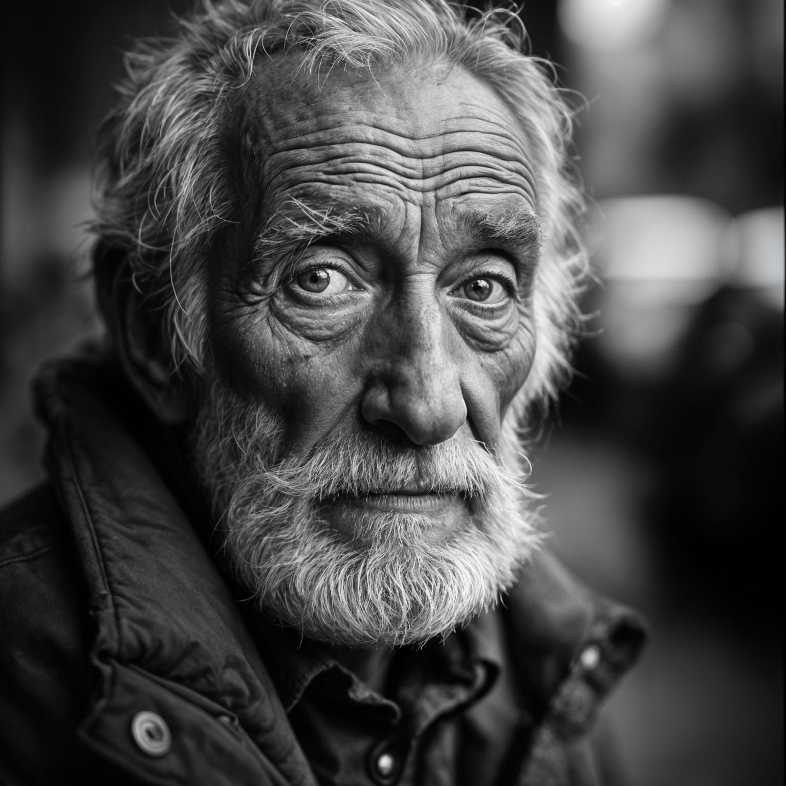 Portrait of a Weathered Northern European Gentleman