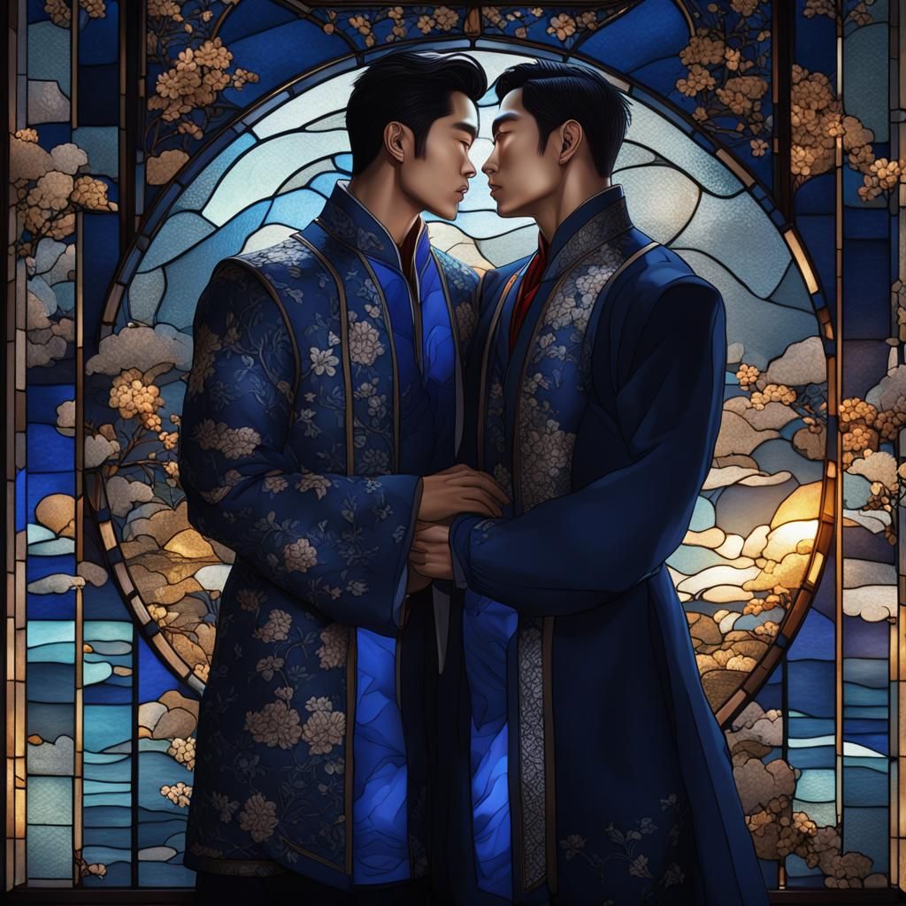 Moonlit Intimacy in a Dreamy Dark Blue Bedroom