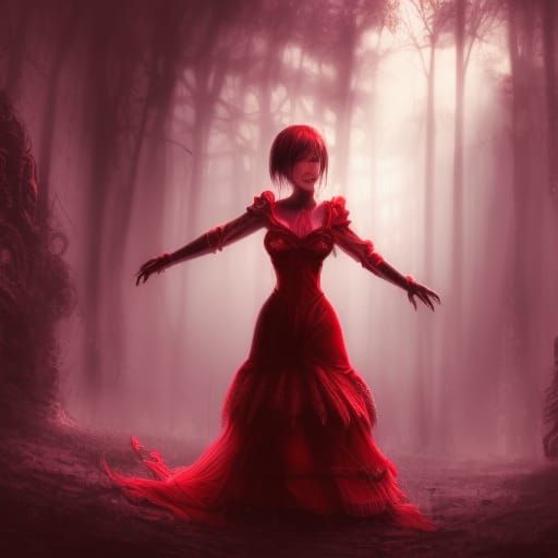 Blooody red