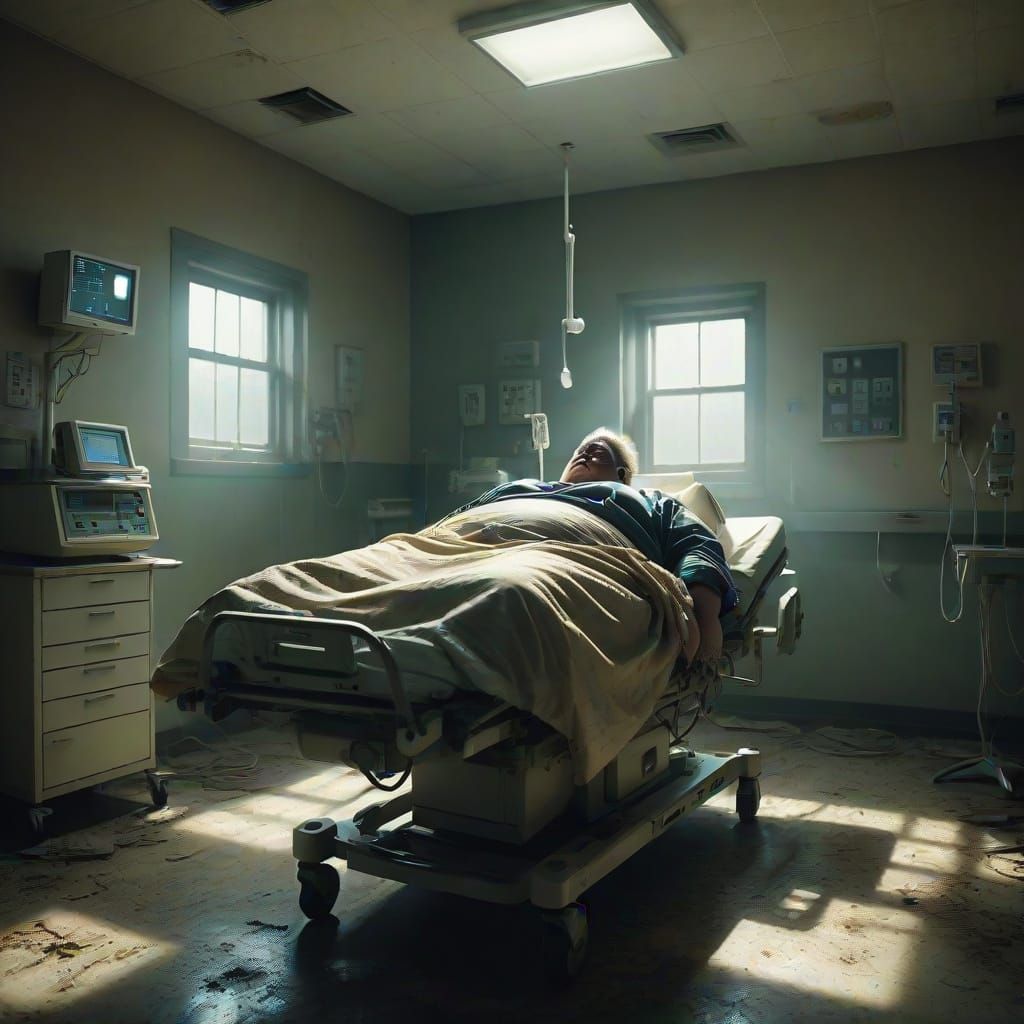 Abandoned Neurosurgery Ward in Hyperrealistic 3D