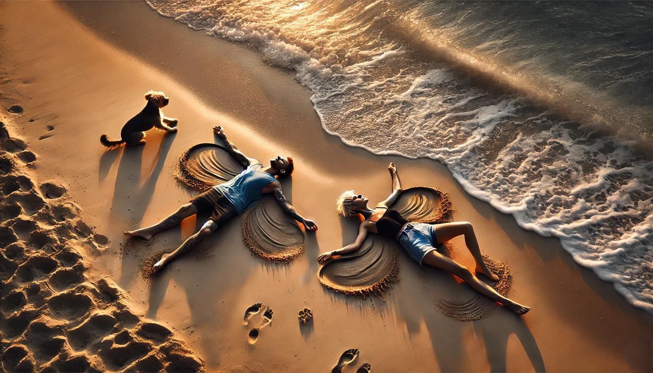 Surreal Sunset in Vibrant Warmth