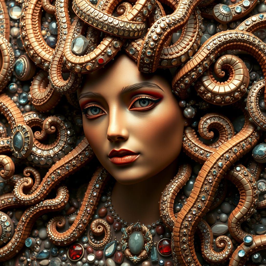 Epic Mosaic Goddess of the Ancient World