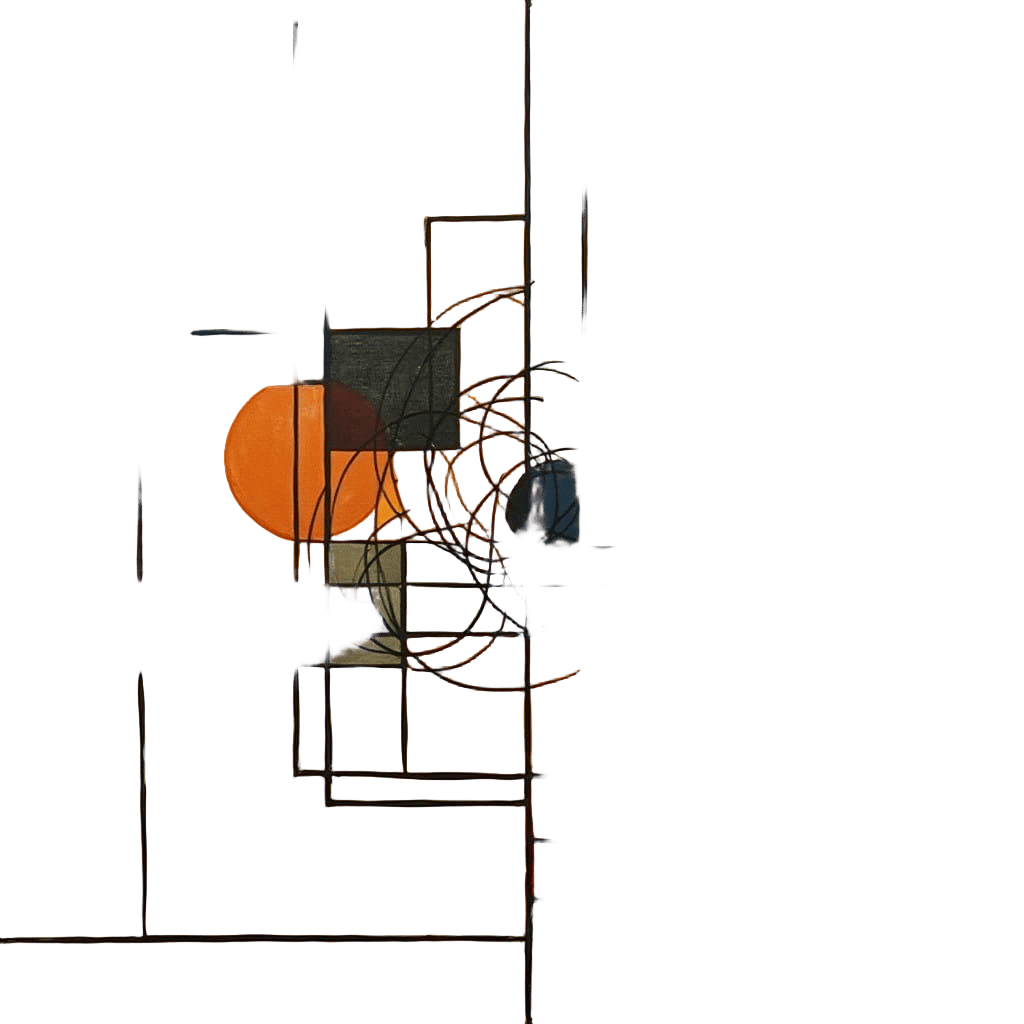 Geometric Abstraction in Primary Colors