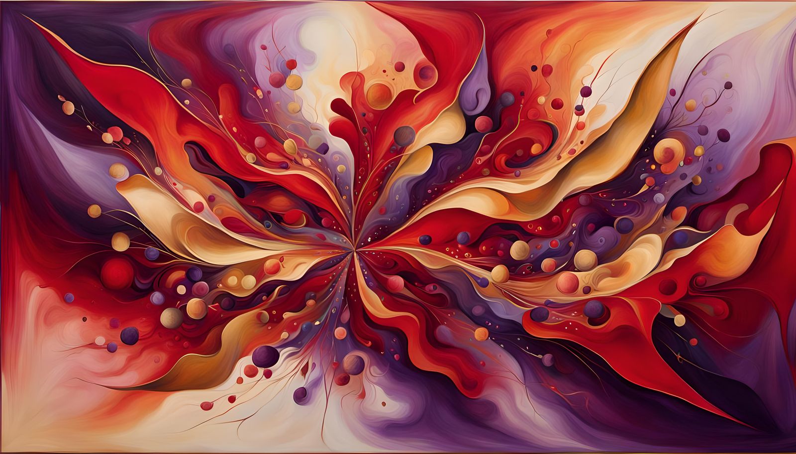 Ethereal Human Forms in Vibrant Abstraction