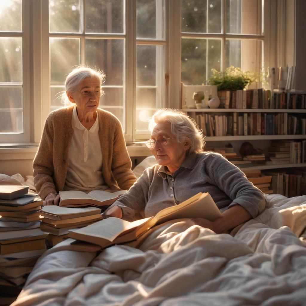 Golden Hour Morning for a Cozy Retirement