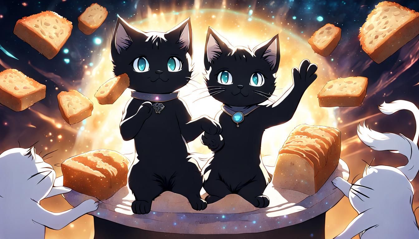 Cute Kitten Celebrates Fantasy Victory on Grand Stage