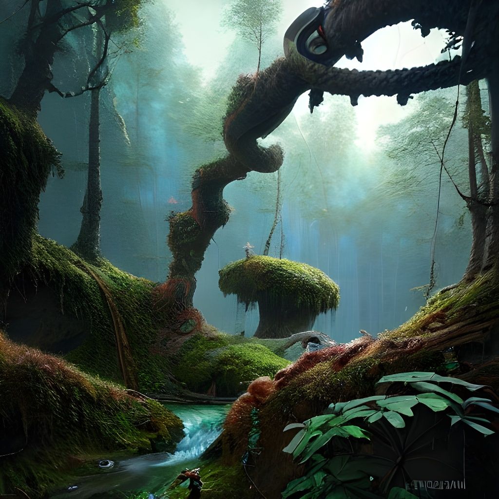 Ethereal Celestial Realm in Photorealistic Hyperdetail