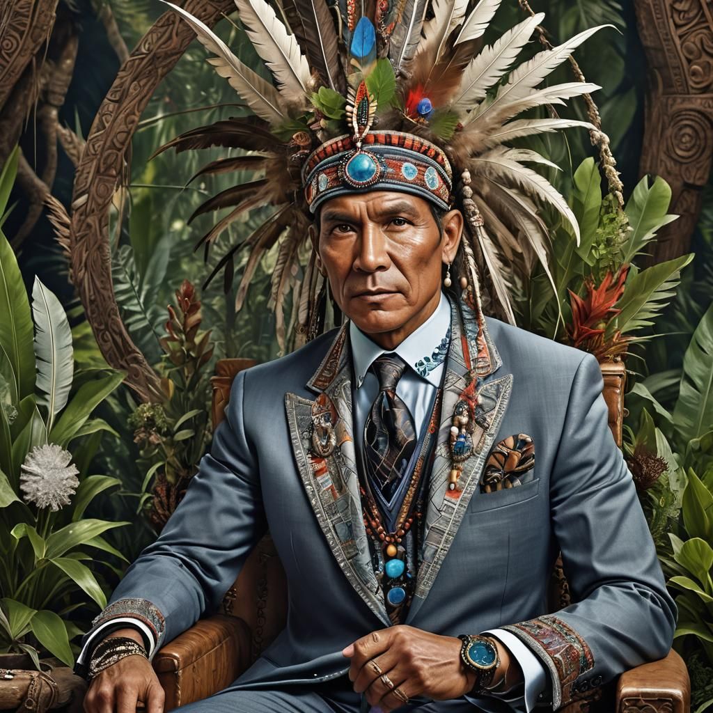 Corporate Shaman in Harmony with Nature