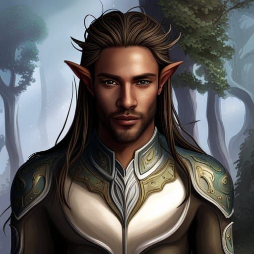 Male Elven Warrior