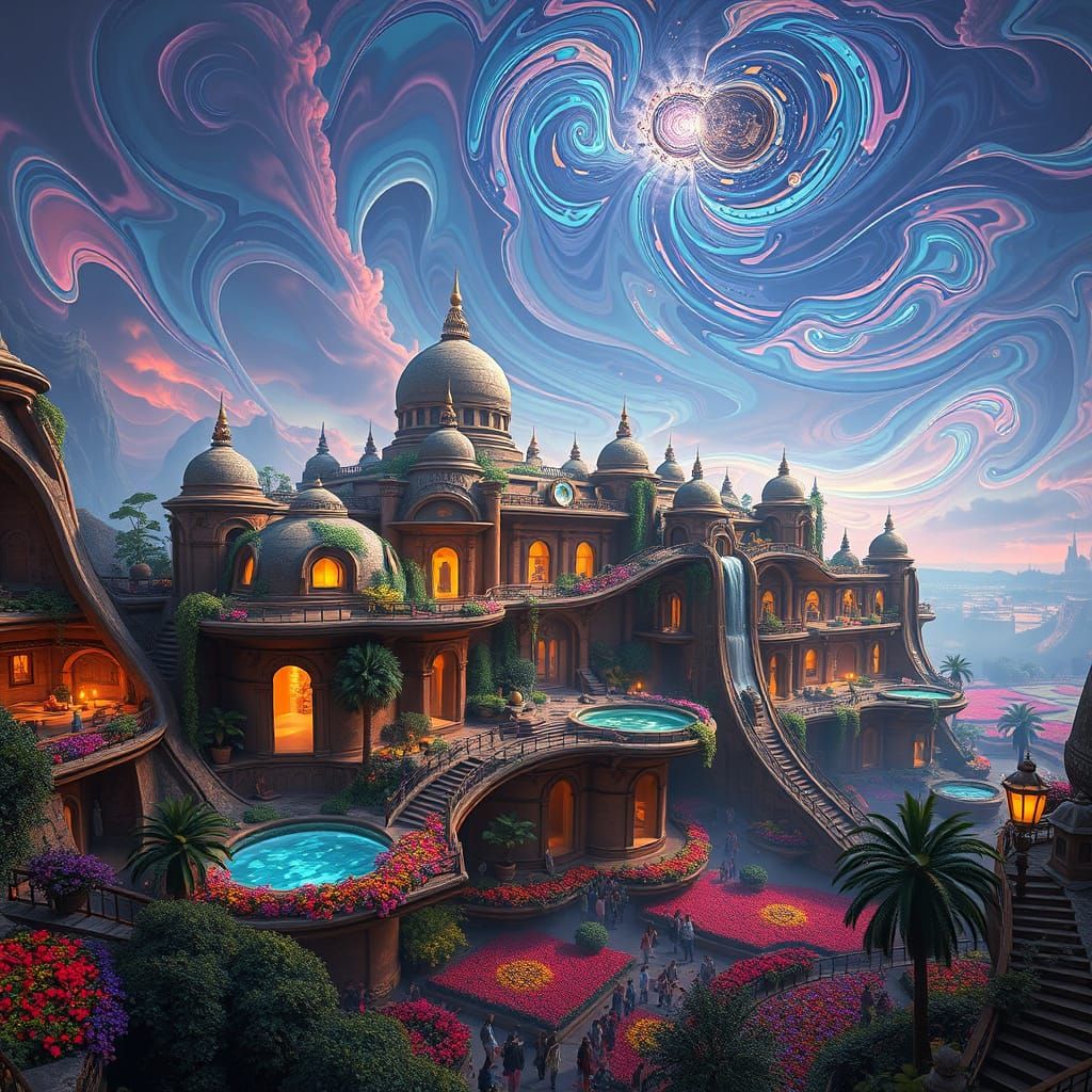 Babylon's Hanging Gardens Restored: A Psychedelic Celebratio...