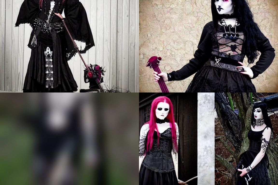 Dark Romanticism in Trad Goth Aesthetic