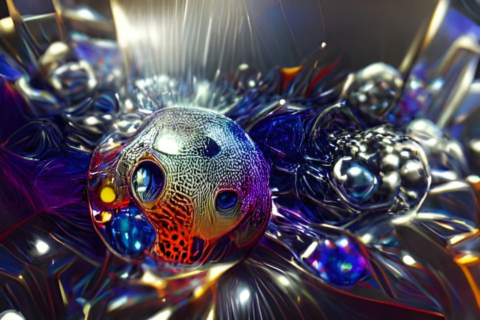 Discoball nebula of chaos