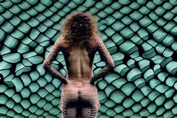 Portrait of a sandy buttcrack