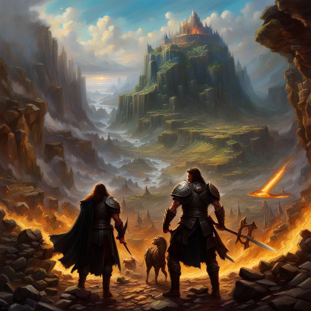 Tyr and Garm, battle, Ragnarok