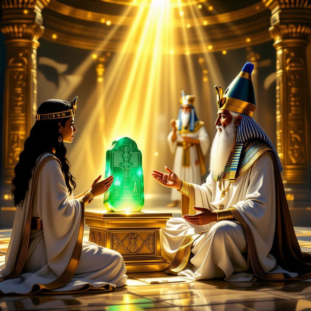 Hermetic Initiation: Priestess, Thoth & Emerald Tablets
