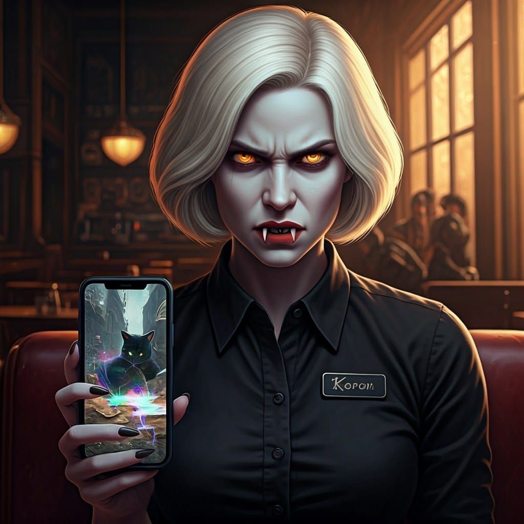 Mysterious Karen Unleashes Fury in a Dark Coffee Shop