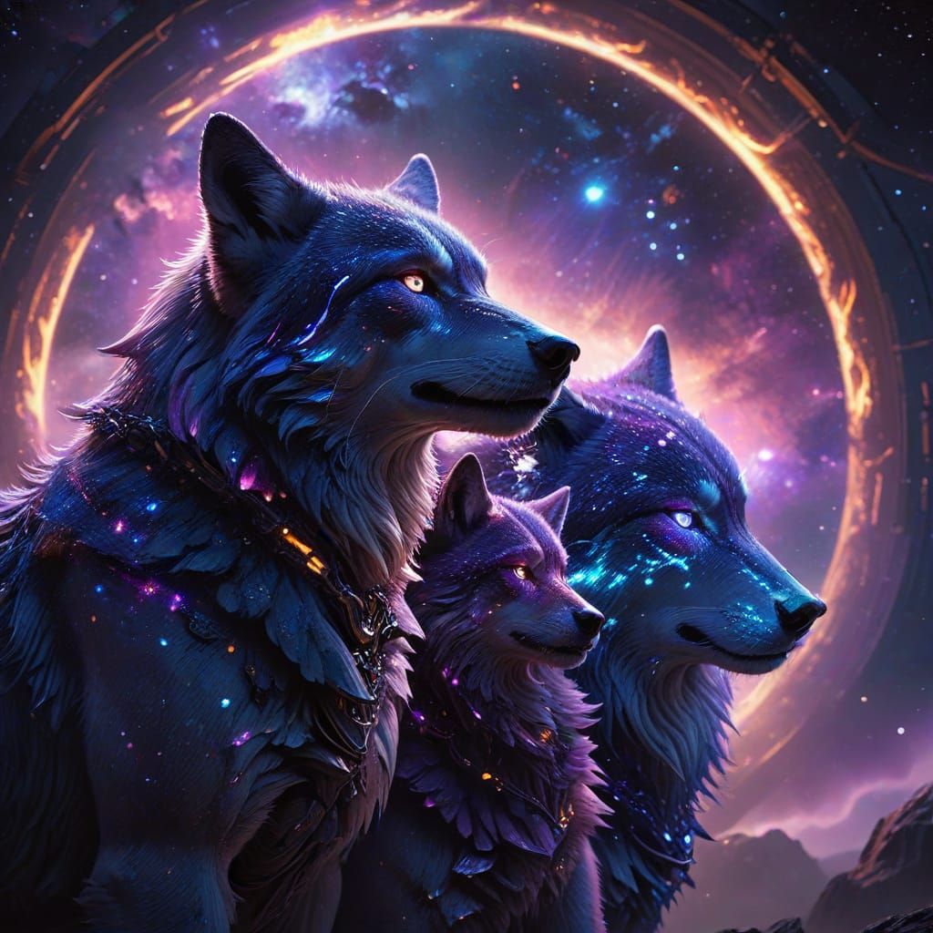 Wolves Stand Guard at the Cosmic Gateway