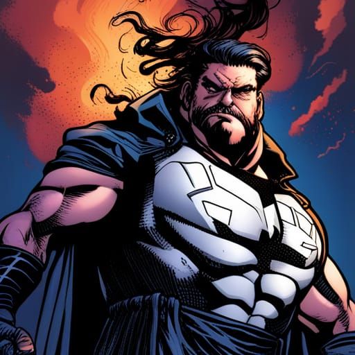 Chiseled Superhero Fatso Heroically Defeats Ott in Epic Batt...