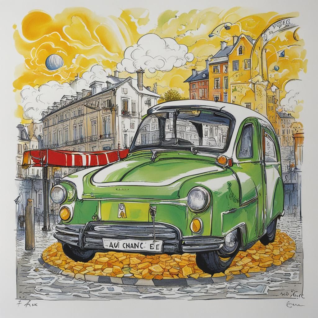 Lucky Fate in Dreamlike Hues