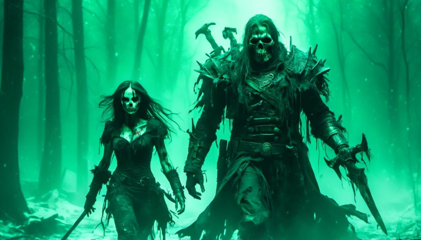 Death Knight in Macabre Armor