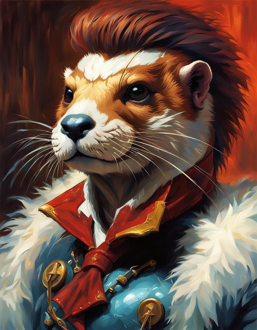 Hyperrealistic Otterty Embodies El'gorothian Splendor