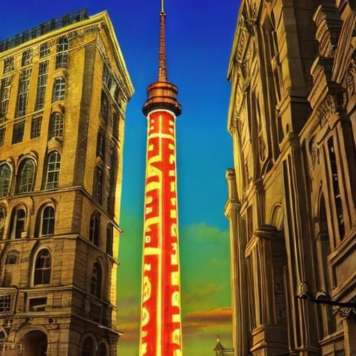 Surreal Cyberpunk Dreamscape Unveiled in 8K