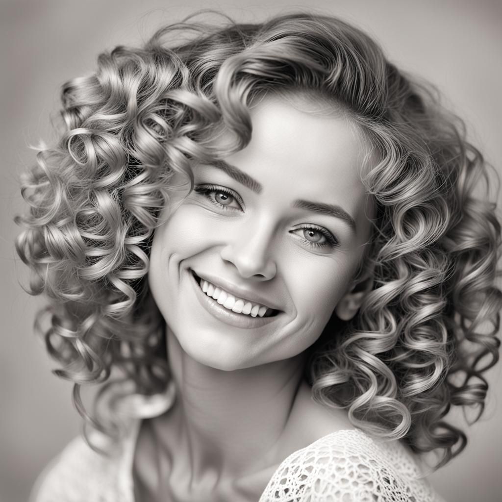 Elegant, Refined Woman in Soft Focus Photography