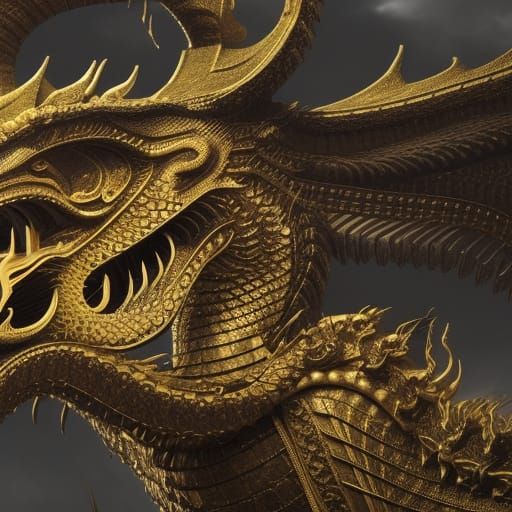 The golden dragon