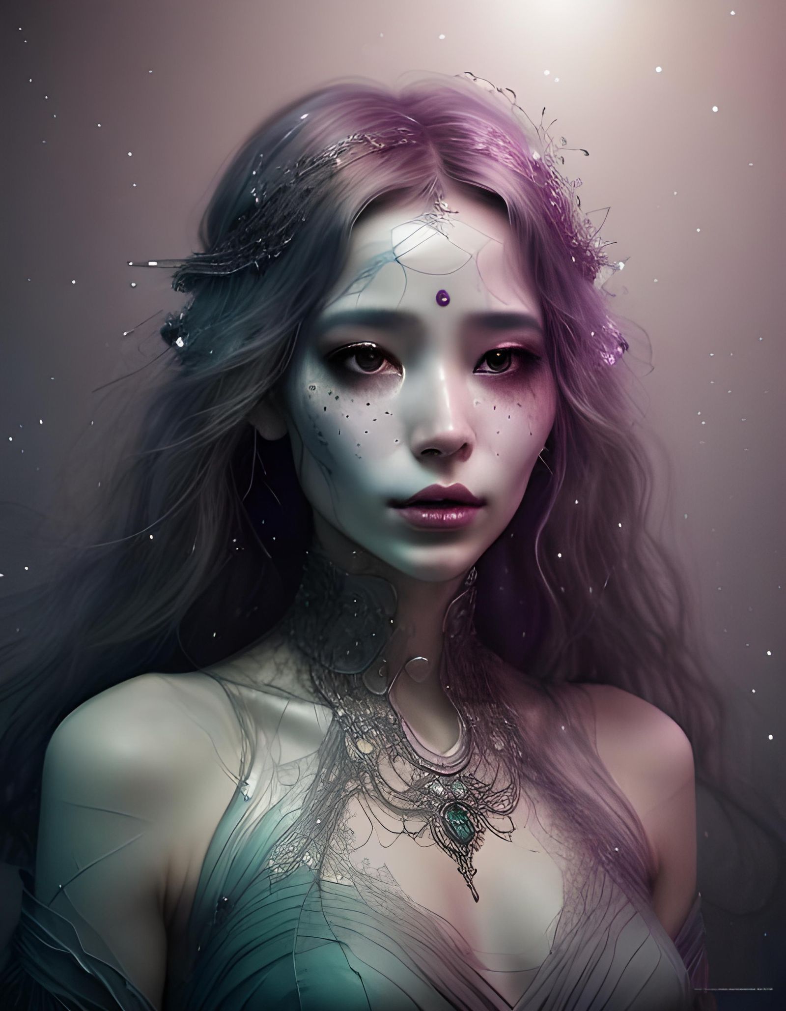 Ethereal Android Portraits in Delicate Movements