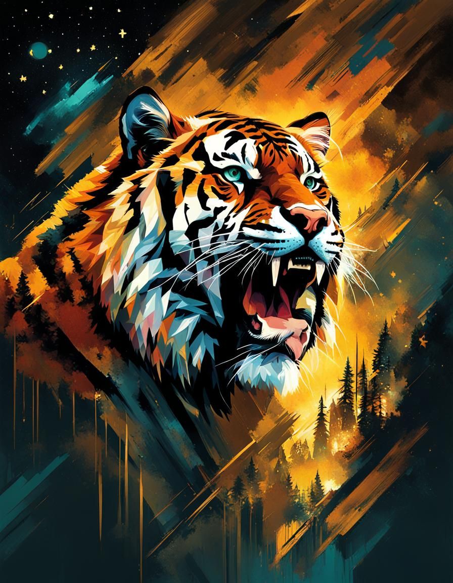 Tiger roar