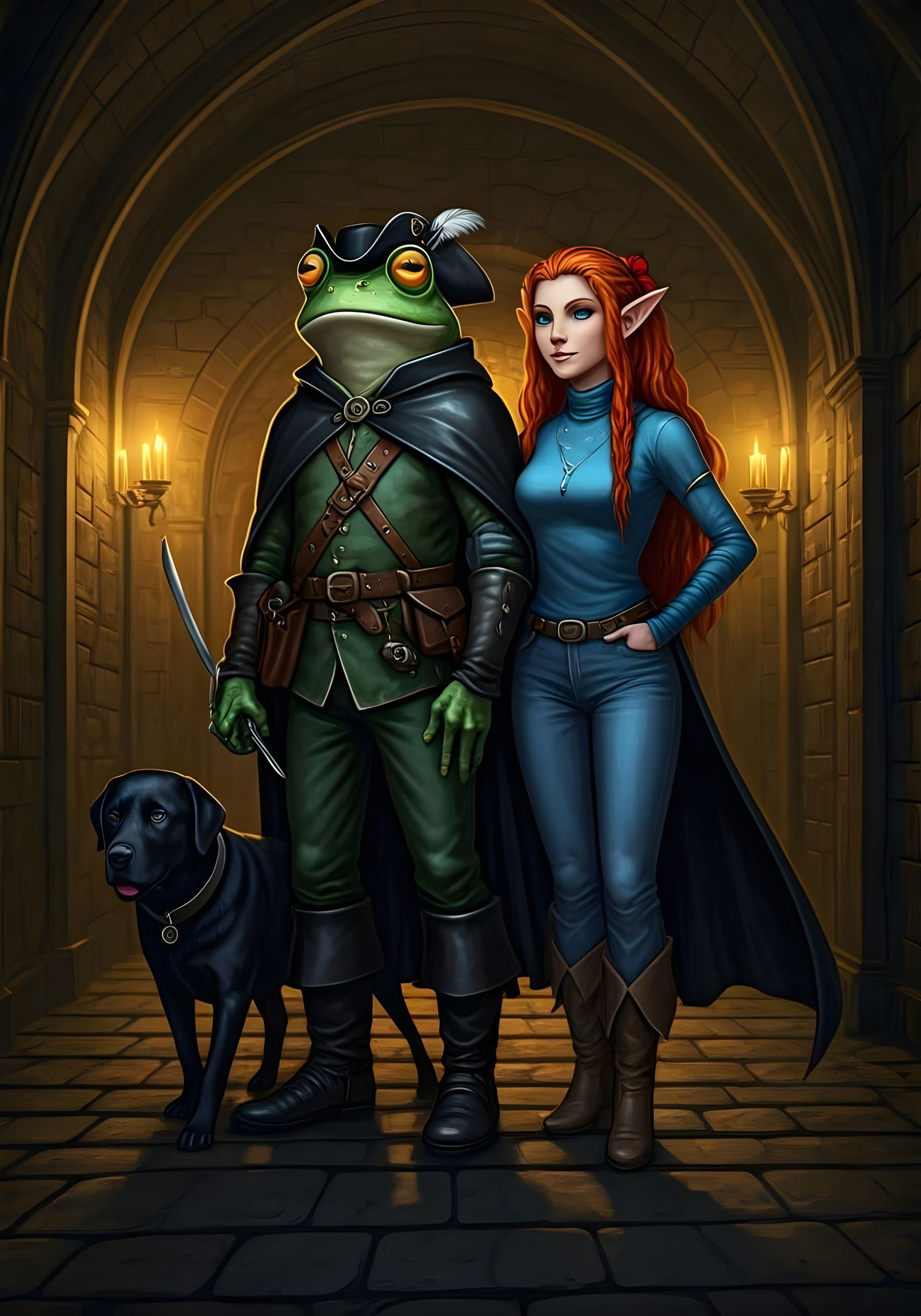 Enchanting Castle Scene in Fantasycore Style