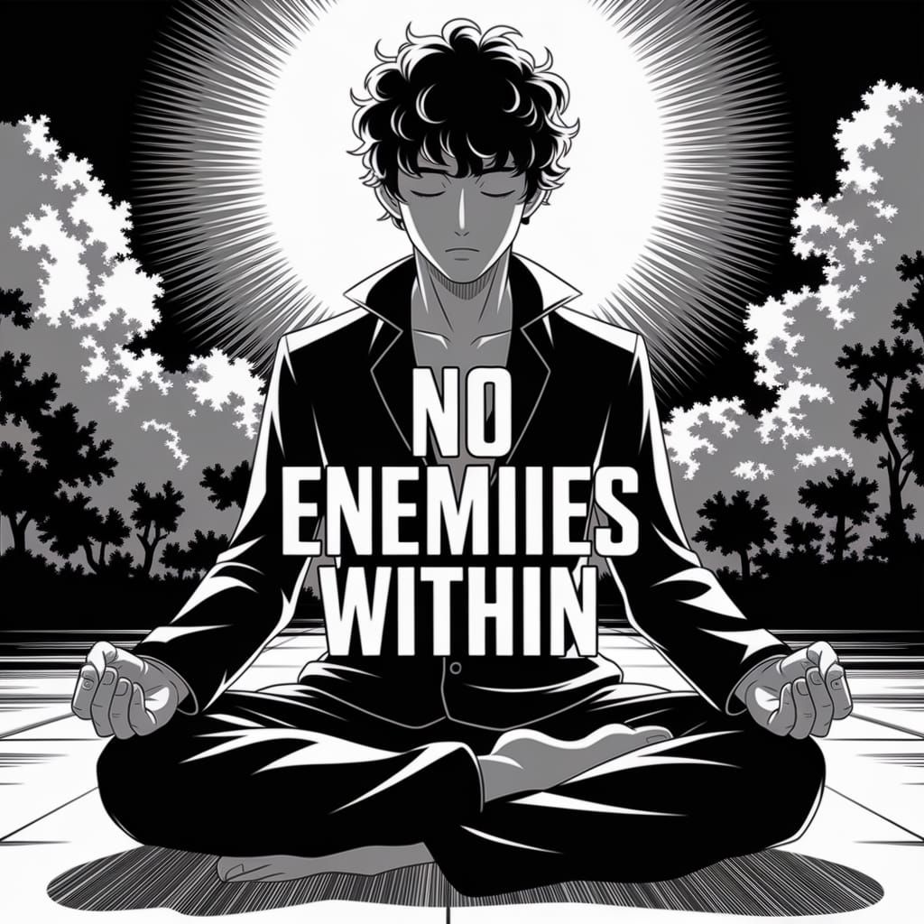 Meditative Warrior in Perfect Harmony