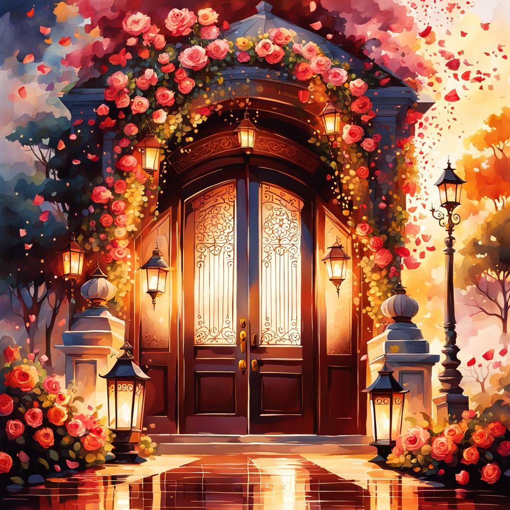 Ethereal Gate to Enchanted Wonderland