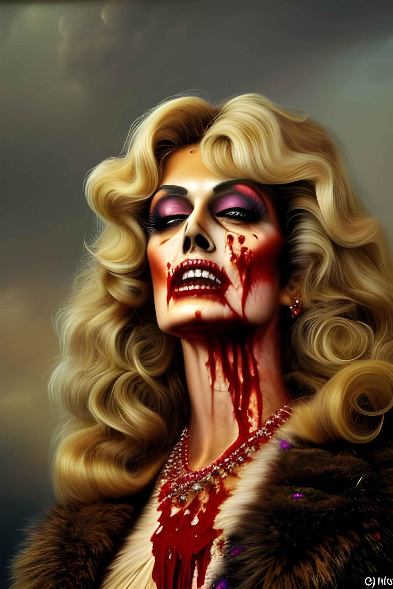 Zombie Farrah Fawcett